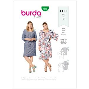 🧵 2 for 22$ 🧵 BURDA Dress Sewing Pattern 6216
